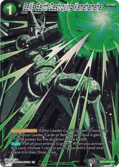 Cell's Earth-Destroying Kamehameha (Collector's Selection Vol. 1) (BT9-132) [Promotion Cards] | Good Games Adelaide SA