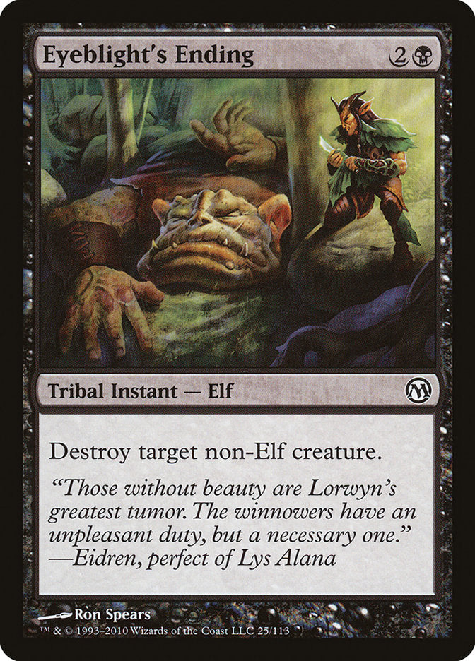 Eyeblight's Ending [Duels of the Planeswalkers] | Good Games Adelaide SA