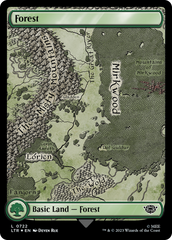 Forest (0722) (Surge Foil) [The Lord of the Rings: Tales of Middle-Earth] | Good Games Adelaide SA