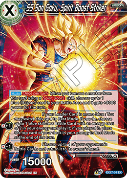SS Son Goku, Spirit Boost Striker [EX17-01] | Good Games Adelaide SA