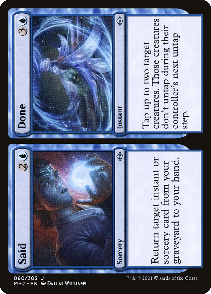 Said // Done 60 (Modern Horizons 2)  | Good Games Adelaide SA