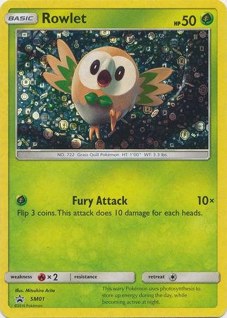 Rowlet (SM01) (General Mills Promo) [Sun & Moon: Black Star Promos] | Good Games Adelaide SA