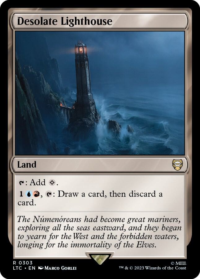 Desolate Lighthouse 303 (Commander: The Lord of the Rings: Tales of Middle-earth)  | Good Games Adelaide SA