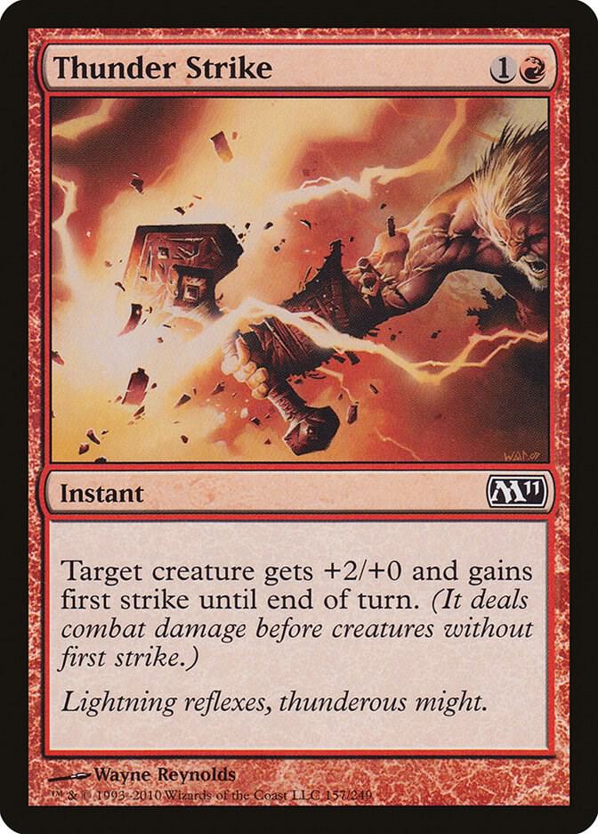 Thunder Strike 157 (Magic 2011 (M11))  | Good Games Adelaide SA
