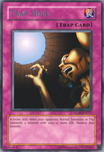 Trap Hole (Silver) [DL09-EN017] Rare | Good Games Adelaide SA