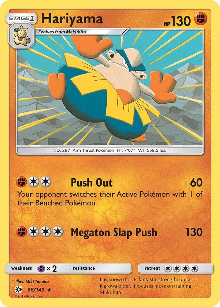 Hariyama 68/149 (SM Base Set)  | Good Games Adelaide SA