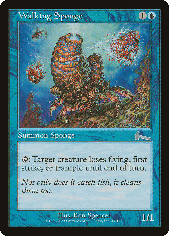 Walking Sponge 47 (Urza's Legacy)  - Foil | Good Games Adelaide SA