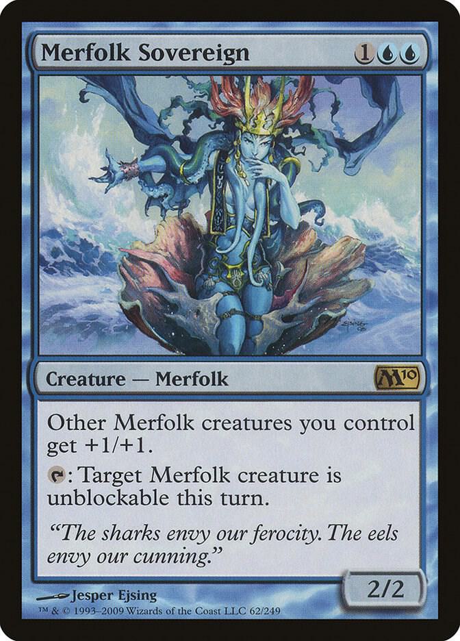 Merfolk Sovereign 62 (Magic 2010 (M10))  - Foil | Good Games Adelaide SA