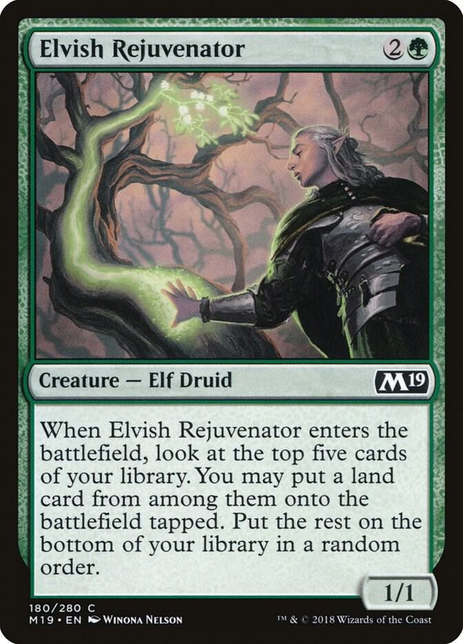 Elvish Rejuvenator 180 (Core Set 2019)  | Good Games Adelaide SA