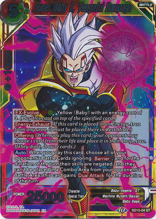 Super Baby 2, Vengeful Rampage (Starter Deck Exclusive) [SD10-04] | Good Games Adelaide SA