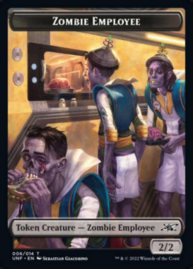 Zombie Employee Token [Unfinity Tokens] | Good Games Adelaide SA