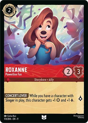 Roxanne Powerline Fan 113/204 (Fabled)  - Cold Foil | Good Games Adelaide SA