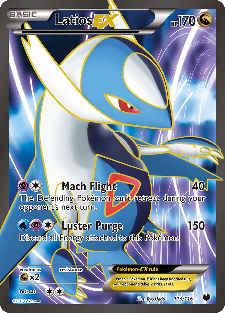 Latios EX (113/116) [Black & White: Plasma Freeze] | Good Games Adelaide SA