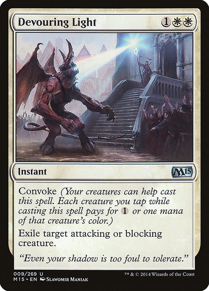 Devouring Light 9 (Magic 2015 (M15))  - Foil | Good Games Adelaide SA