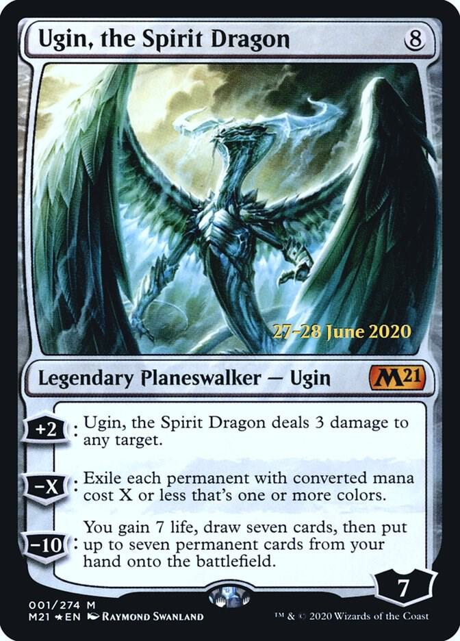 Ugin the Spirit Dragon 1 (Prerelease Cards)  - Foil | Good Games Adelaide SA