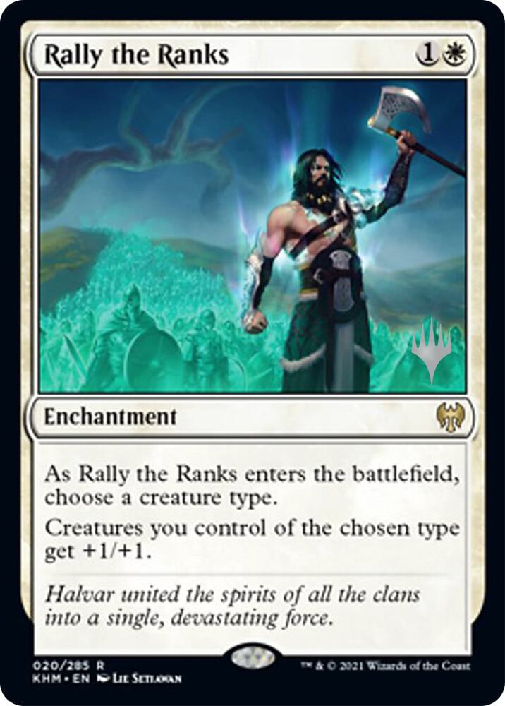 Rally the Ranks 20 (Promo Pack: Kaldheim)  - Foil | Good Games Adelaide SA