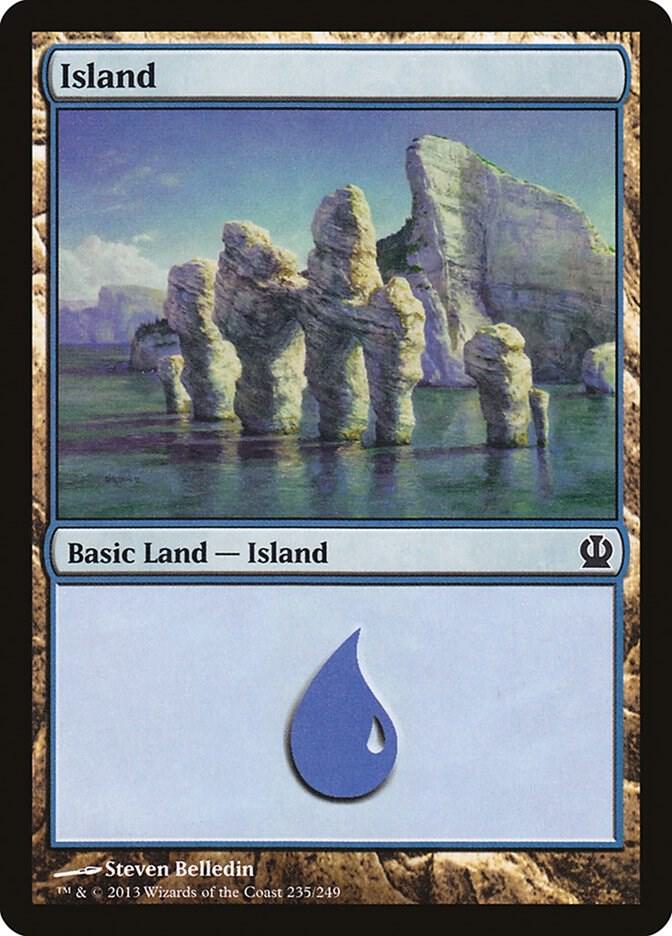 Island 235 (Theros)  | Good Games Adelaide SA