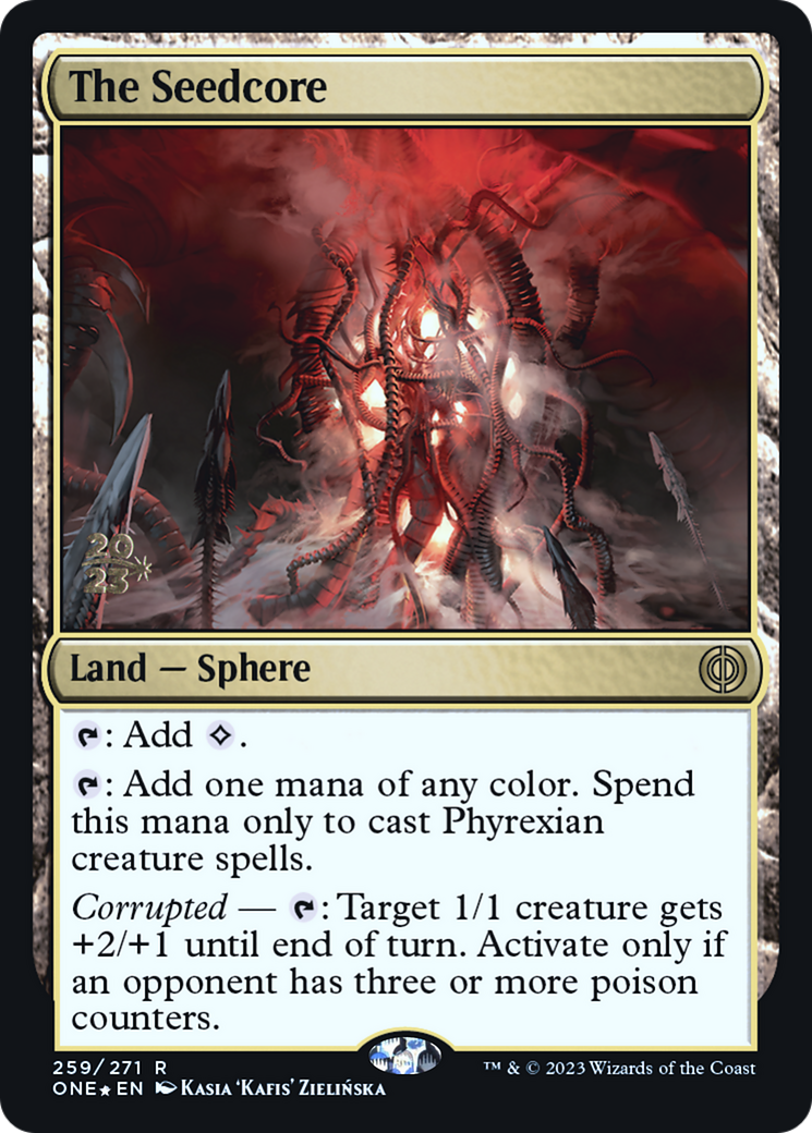 The Seedcore [Phyrexia: All Will Be One Prerelease Promos] | Good Games Adelaide SA