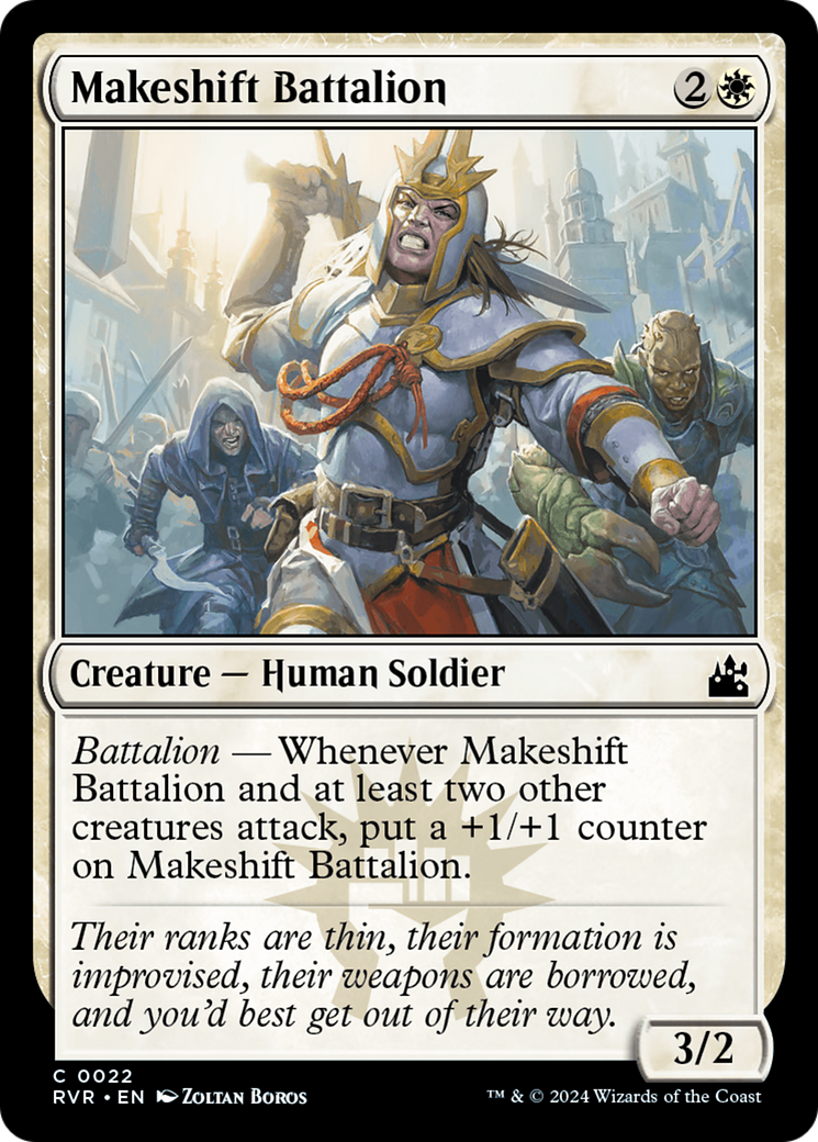 Makeshift Battalion [Ravnica Remastered] | Good Games Adelaide SA