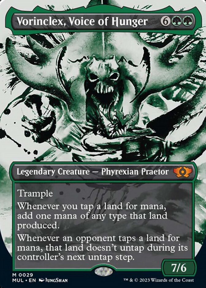 Vorinclex, Voice of Hunger (Borderless) [Multiverse Legends] | Good Games Adelaide SA