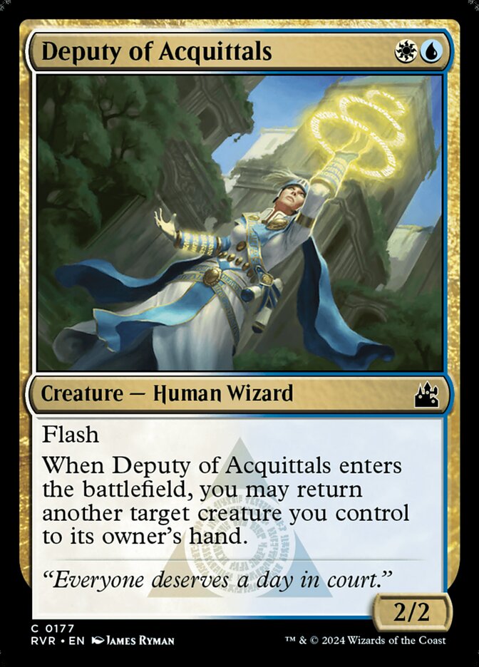 Deputy of Acquittals 177 (Ravnica Remastered)  | Good Games Adelaide SA