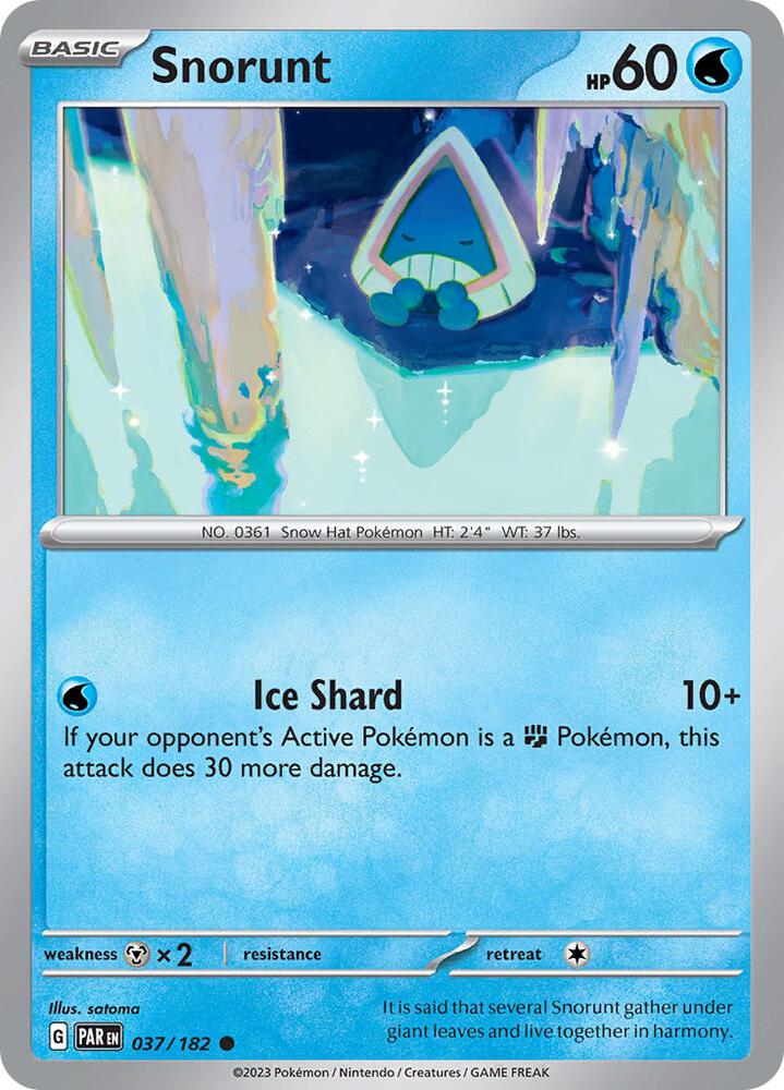 Snorunt 037/182 (SV04: Paradox Rift)  | Good Games Adelaide SA