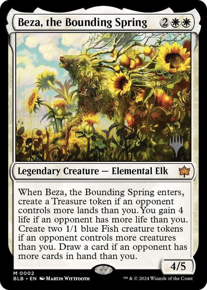 Beza, the Bounding Spring 2 (Promo Pack: Bloomburrow)  - Foil | Good Games Adelaide SA
