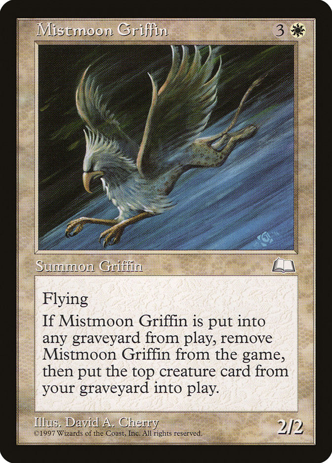 Mistmoon Griffin [Weatherlight] | Good Games Adelaide SA