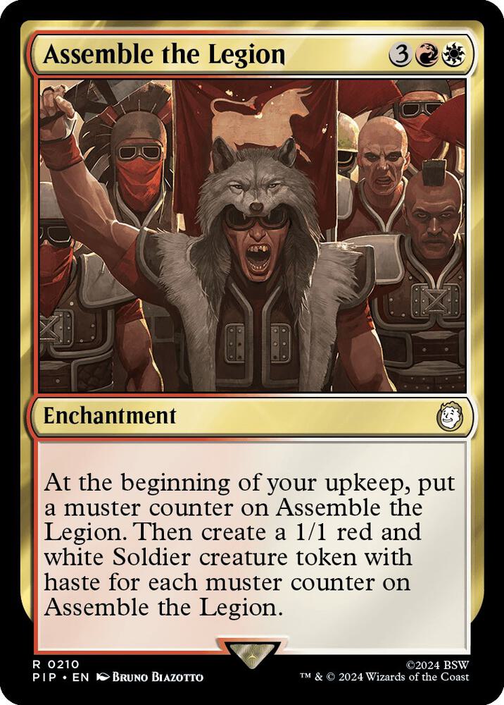 Assemble the Legion 210 (Universes Beyond: Fallout)  - Foil | Good Games Adelaide SA