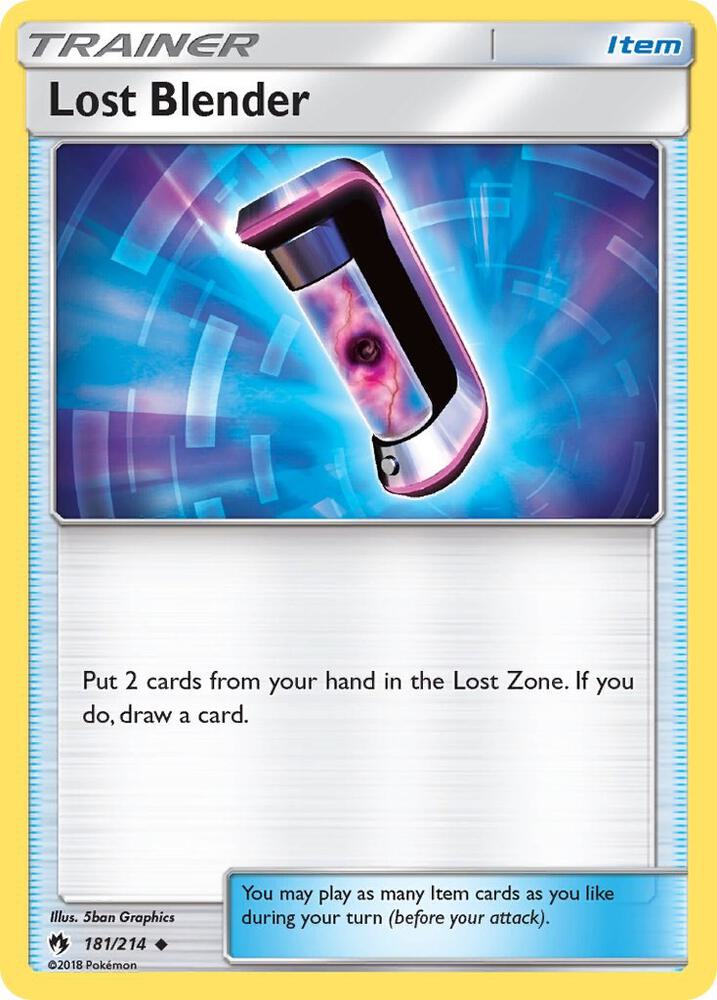 Lost Blender 181/214 (SM - Lost Thunder)  | Good Games Adelaide SA