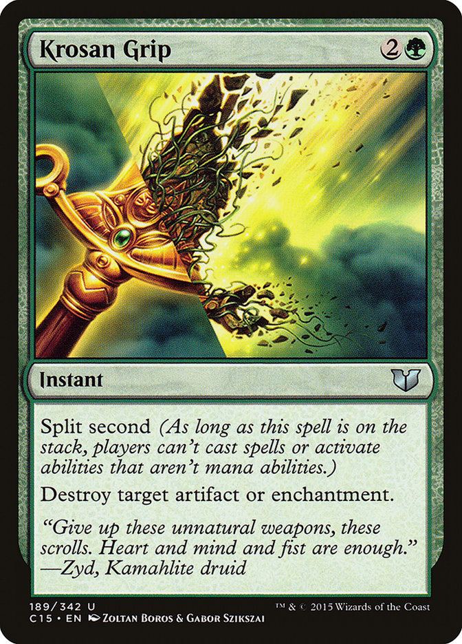 Krosan Grip [Commander 2015] | Good Games Adelaide SA