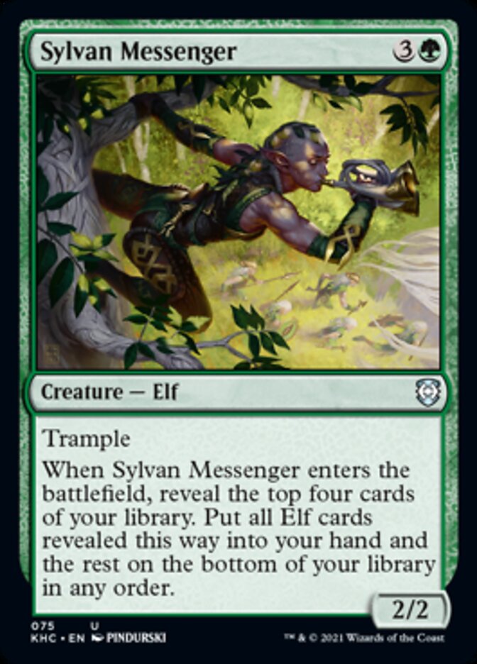 Sylvan Messenger [Kaldheim Commander] | Good Games Adelaide SA