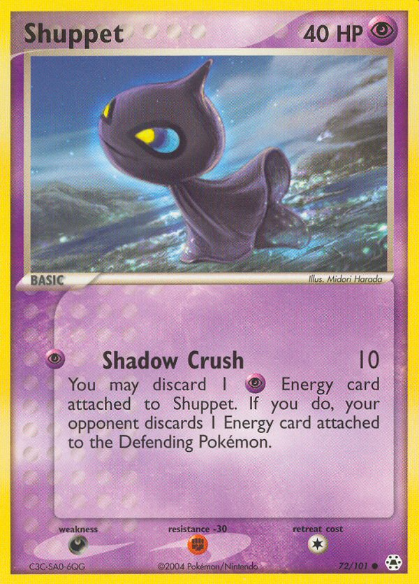 Shuppet (72/101) [EX: Hidden Legends] | Good Games Adelaide SA