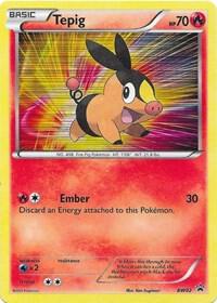 Tepig BW02 (Black and White Promos)  - Holofoil | Good Games Adelaide SA