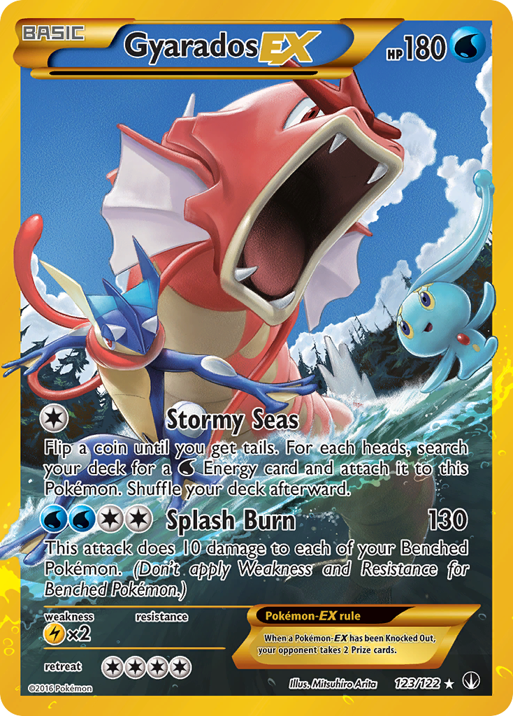 Gyarados EX (123/122) [XY: BREAKpoint] | Good Games Adelaide SA
