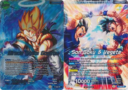 Son Goku & Vegeta // Miracle Strike Gogeta (Movie Promo) (P-069) [Promotion Cards] | Good Games Adelaide SA