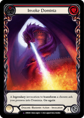 Invoke Dominia // Dominia (Marvel) [UPR008] (Uprising)  Cold Foil | Good Games Adelaide SA
