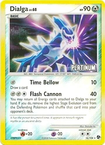 Dialga 16 106 Platinum 016/106 (Burger King Promos)  - Reverse Holofoil | Good Games Adelaide SA