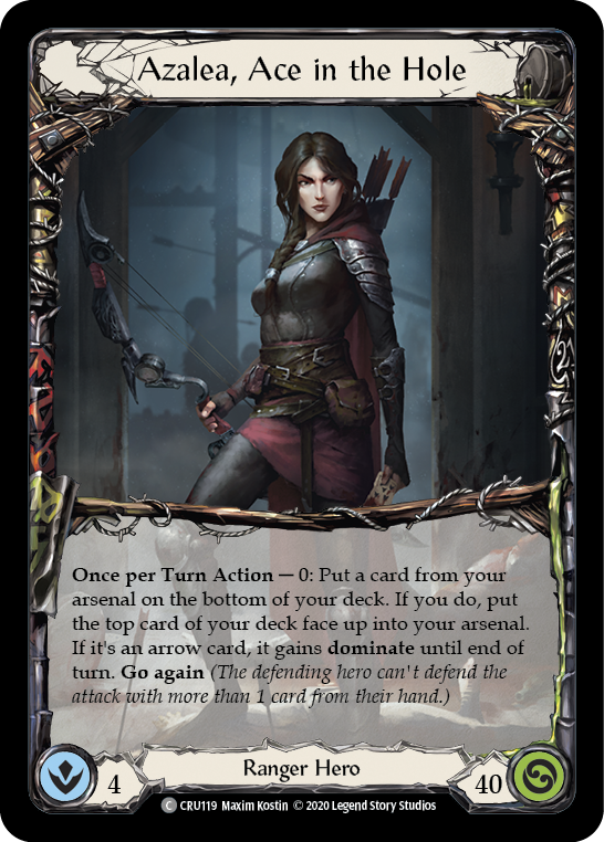 Azalea, Ace in the Hole [CRU119] 1st Edition Normal | Good Games Adelaide SA