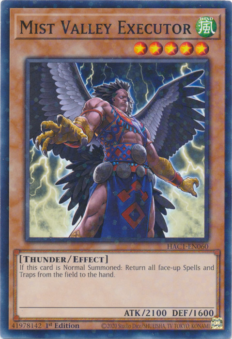 Mist Valley Executor (Duel Terminal) [HAC1-EN060] Common | Good Games Adelaide SA