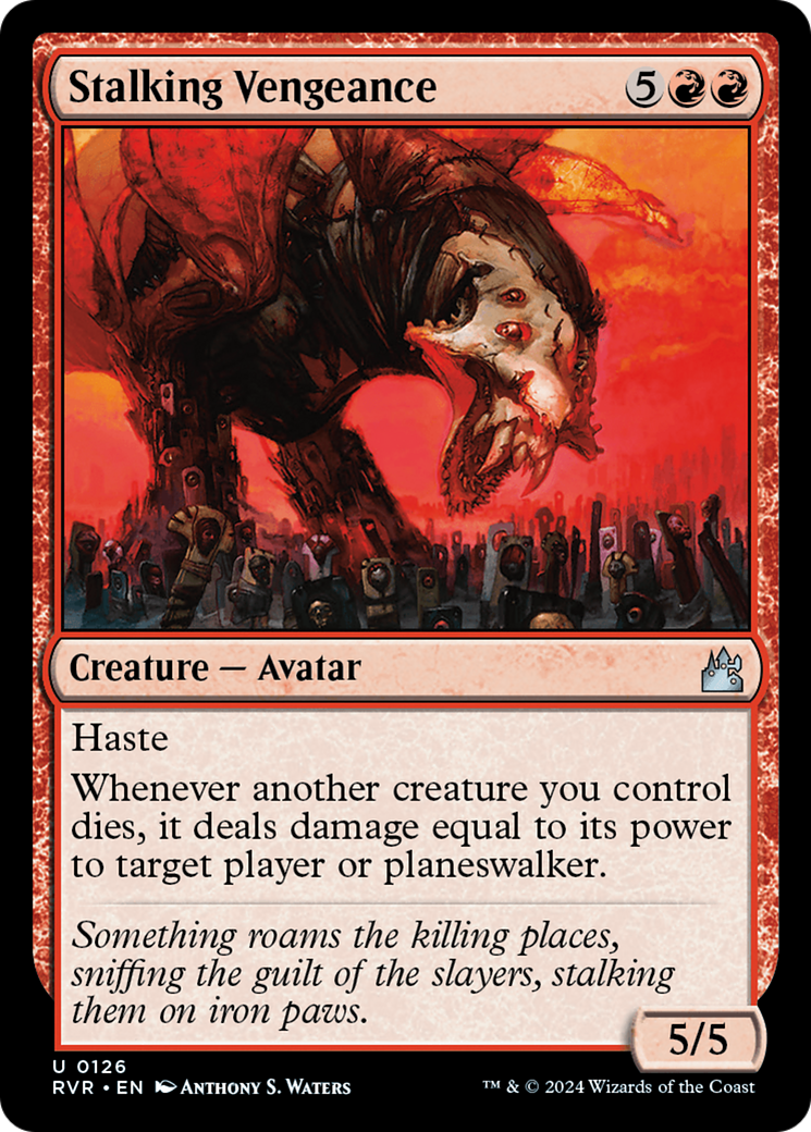 Stalking Vengeance [Ravnica Remastered] | Good Games Adelaide SA