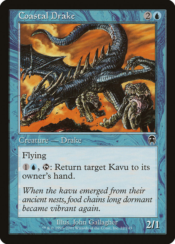 Coastal Drake 22 (Apocalypse)  - Foil | Good Games Adelaide SA