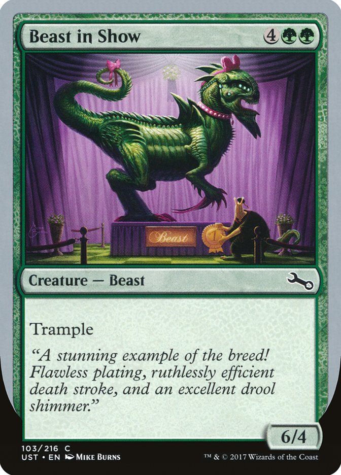 Beast in Show ("A stunning example...") [Unstable] | Good Games Adelaide SA