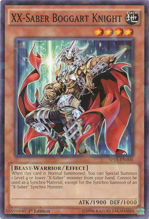 XX-Saber Boggart Knight [SP15-EN006] Shatterfoil Rare | Good Games Adelaide SA