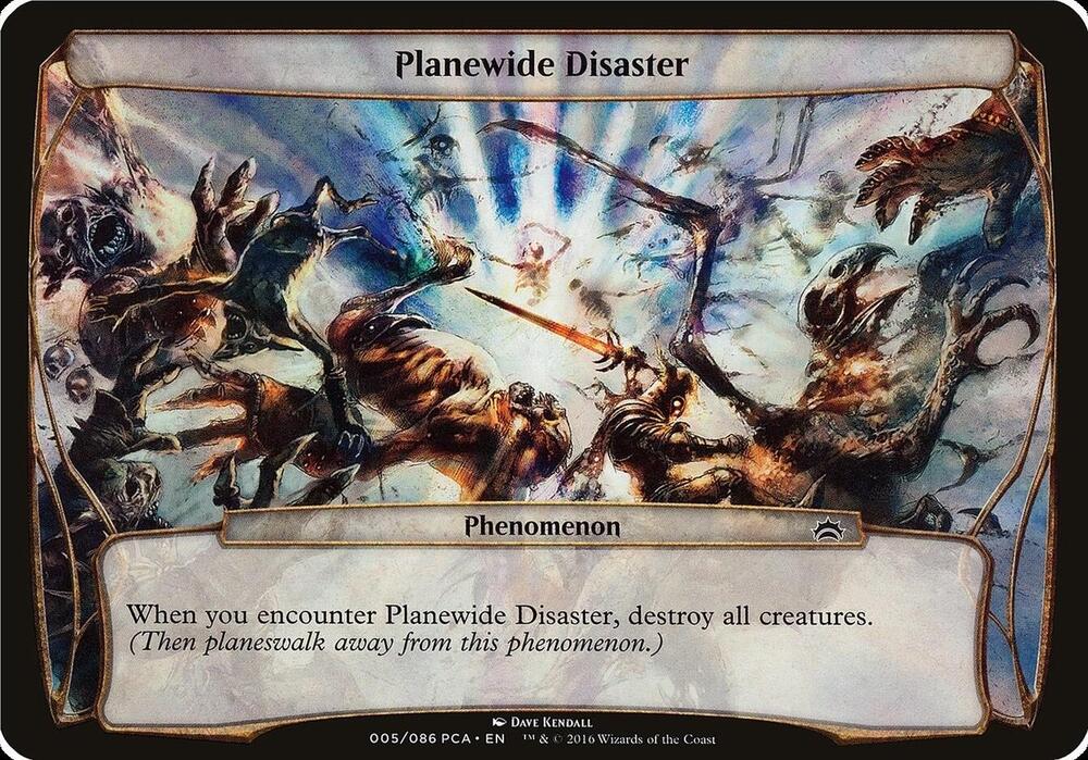 Planewide Disaster Planechase Anthology  (Oversize Cards)  | Good Games Adelaide SA