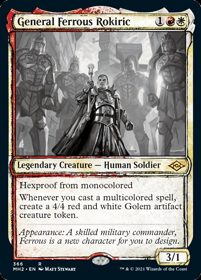 General Ferrous Rokiric (Sketch) [Modern Horizons 2] | Good Games Adelaide SA