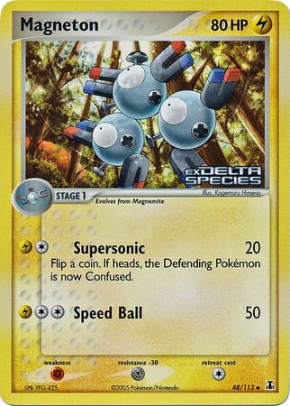 Magneton (48/113) (Stamped) [EX: Delta Species] | Good Games Adelaide SA