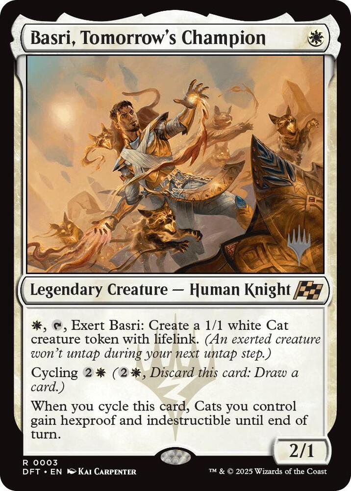 Basri Tomorrows Champion 3 (Promo Pack: Aetherdrift)  | Good Games Adelaide SA