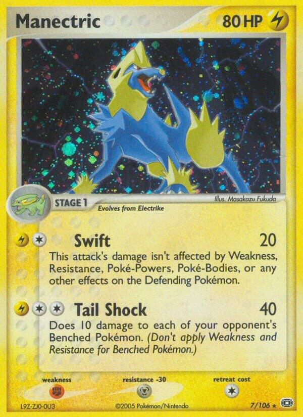 Manectric  7/106 (Emerald)  | Good Games Adelaide SA
