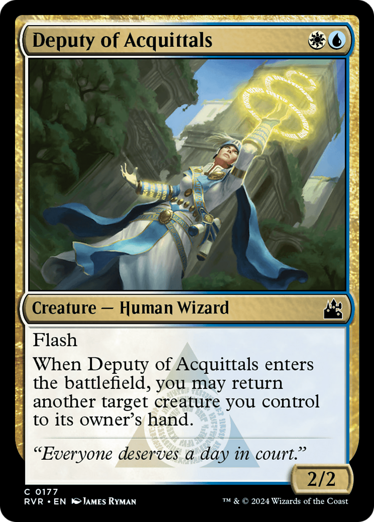 Deputy of Acquittals [Ravnica Remastered] | Good Games Adelaide SA